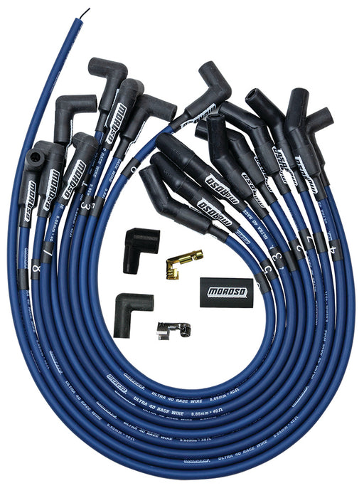 MOROSO 73675 Ultra 40 Plug Wire Set - Ford 289/302