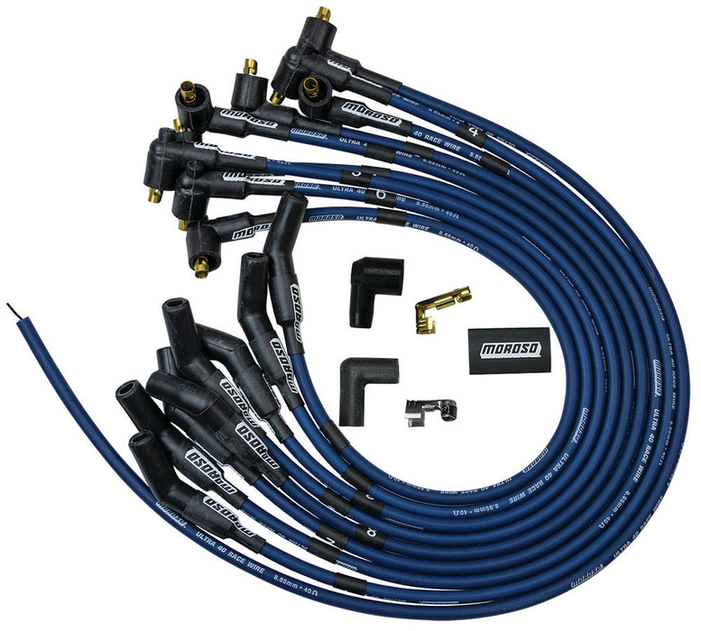 MOROSO 73676 Ultra 40 Plug Wire Set - Ford 302