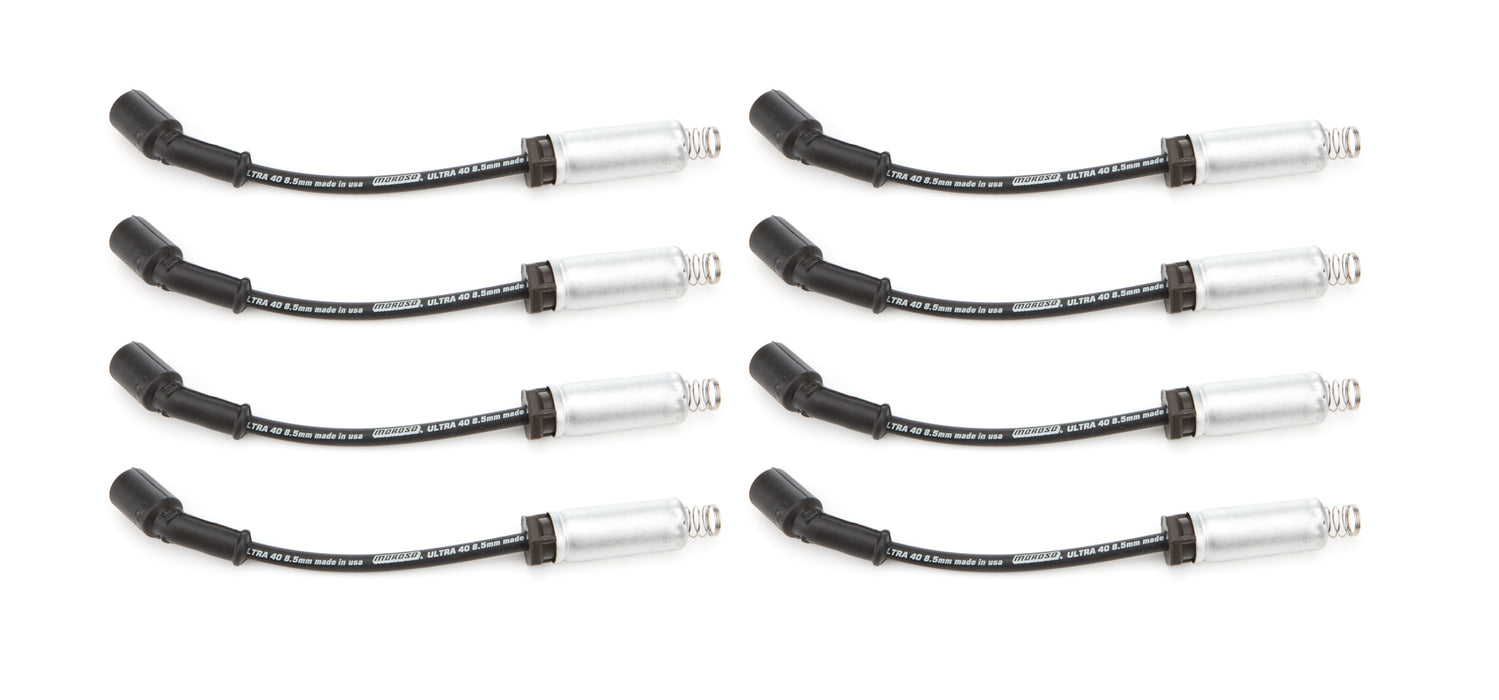 MOROSO 73744 Ultra 40 Wire Set 8.5mm GM LS/LT 9.75 Black