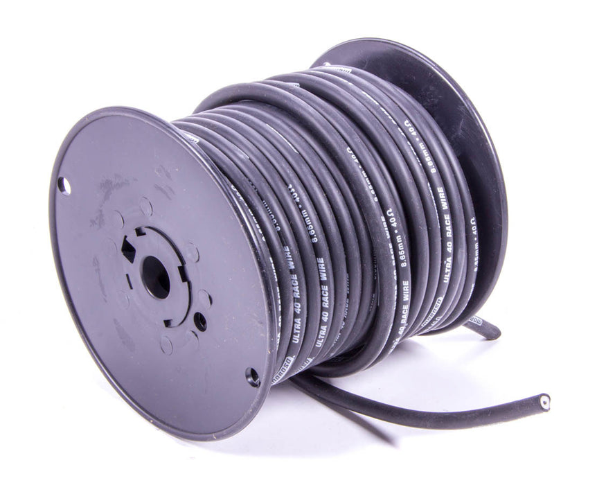 MOROSO 73838 Ultra 40 Ignition Wire Black 100ft Spool