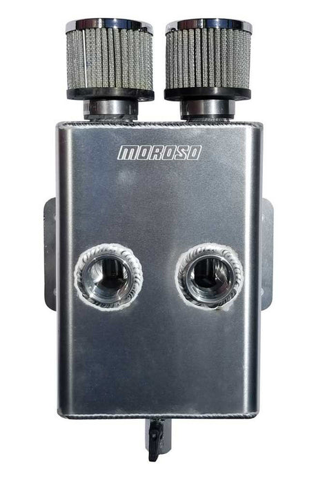 MOROSO 85391 Breather Tank w/2 16an ORB Inlets w/2 Breathers