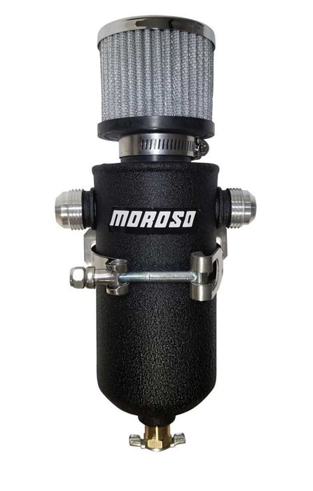 MOROSO 85752 Remote Breather Tank - w/2 - 10an Fitting