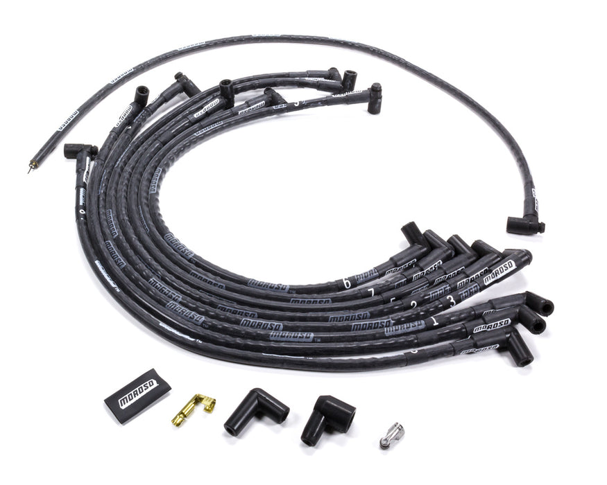 MOROSO 9762M Mag-Tune Plug Wire Set SBC 90 Degree HEI