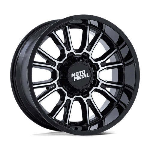 Moto Metal MO810BD18908701 MO810 18X9 8X170 G-BLK-MCH 01MM - Truck Part Superstore