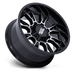Moto Metal MO810BD20108818N MO810 20X10 8X180 G-BLK-MCH -18MM - Truck Part Superstore