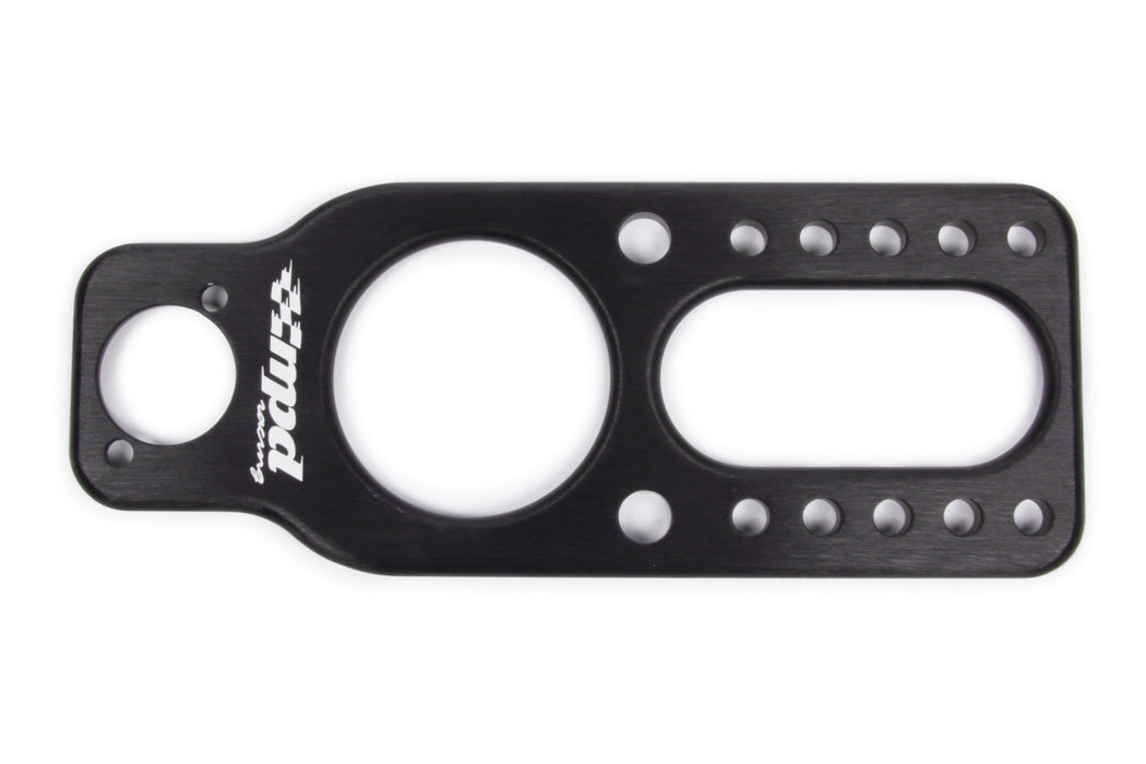 MPD RACING 18820 Upper Steering Mount Blk With Fuel Shutoff Hole