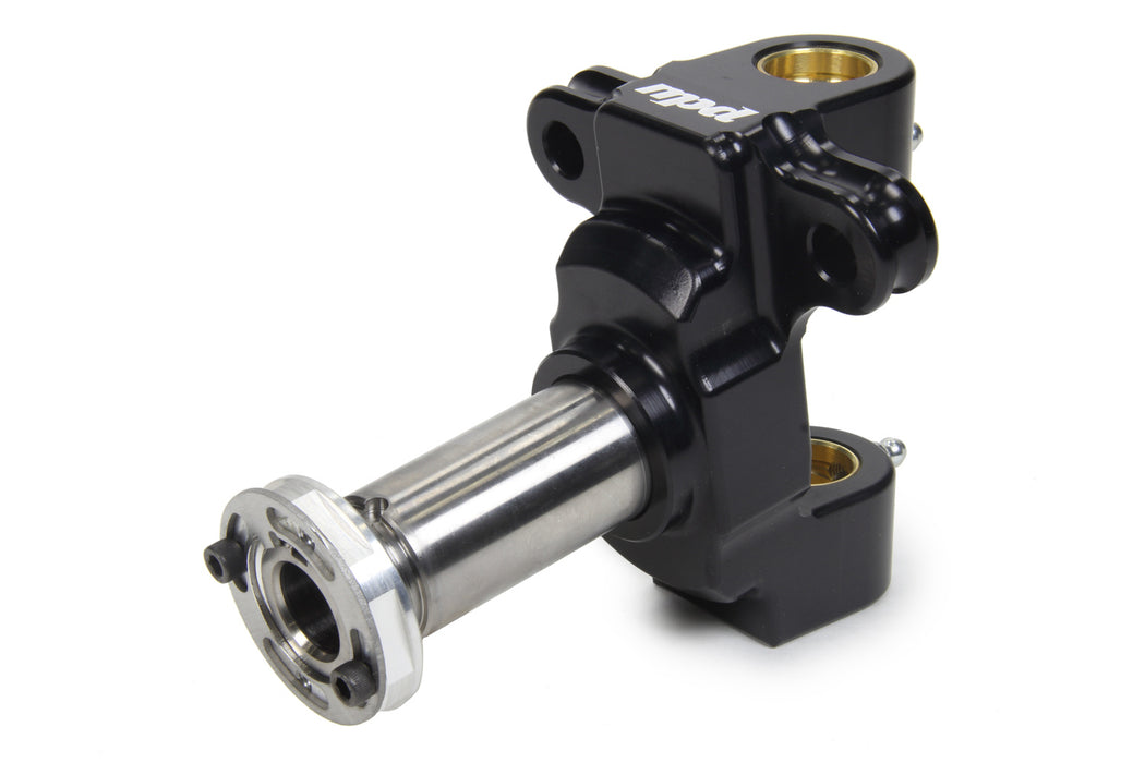 MPD RACING 28414 Midget Billet Spindle RH 2 Ear Ti Shaft Black