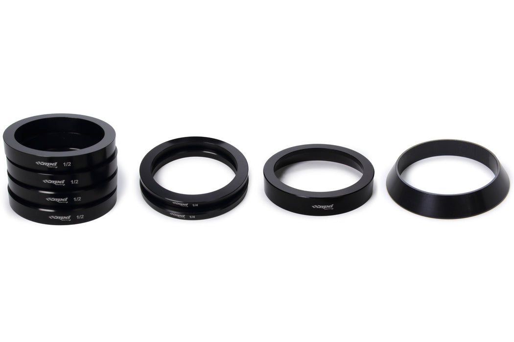 MPD RACING 87200 Axle Spacer System For Sprint Car