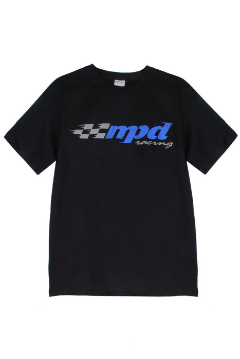 MPD RACING 90100L MPD Black Tee Shirt Large
