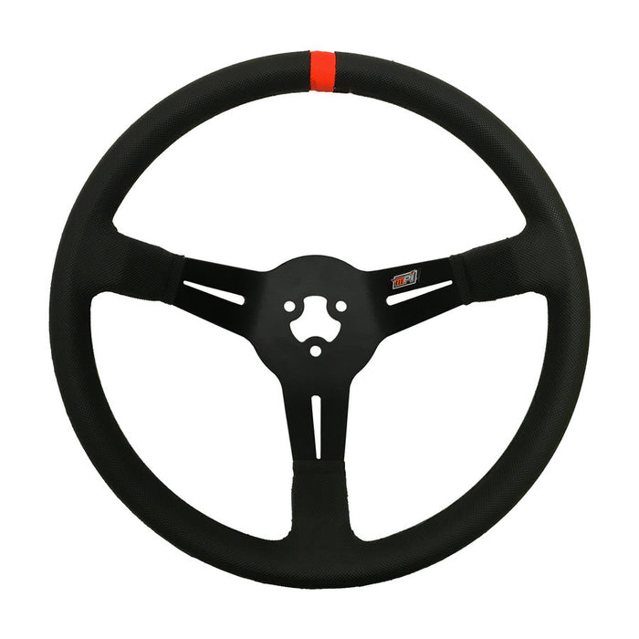 MPI USA MPI-BL-14-PA 13.75 3-Bolt LW Aluminum Wheel Polyurethane Grip