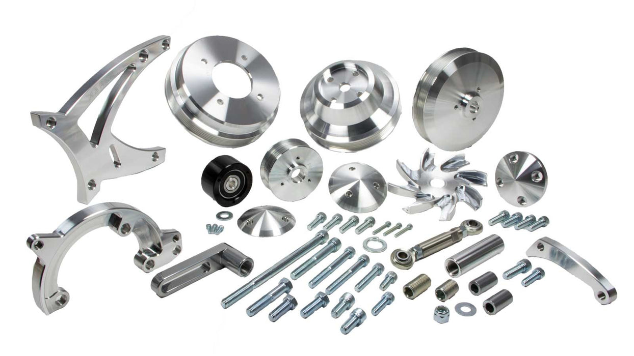 MARCH PERFORMANCE 13105 Pontiac V8 Serpentine Conv Kit