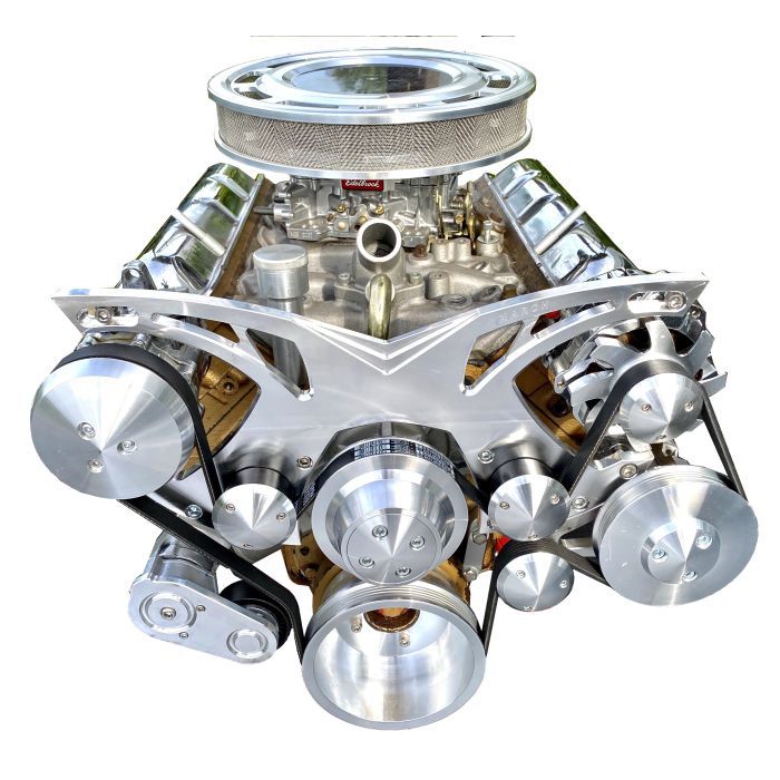 MARCH PERFORMANCE 16030-07 OLDS 350-455 Style Track Pulley System