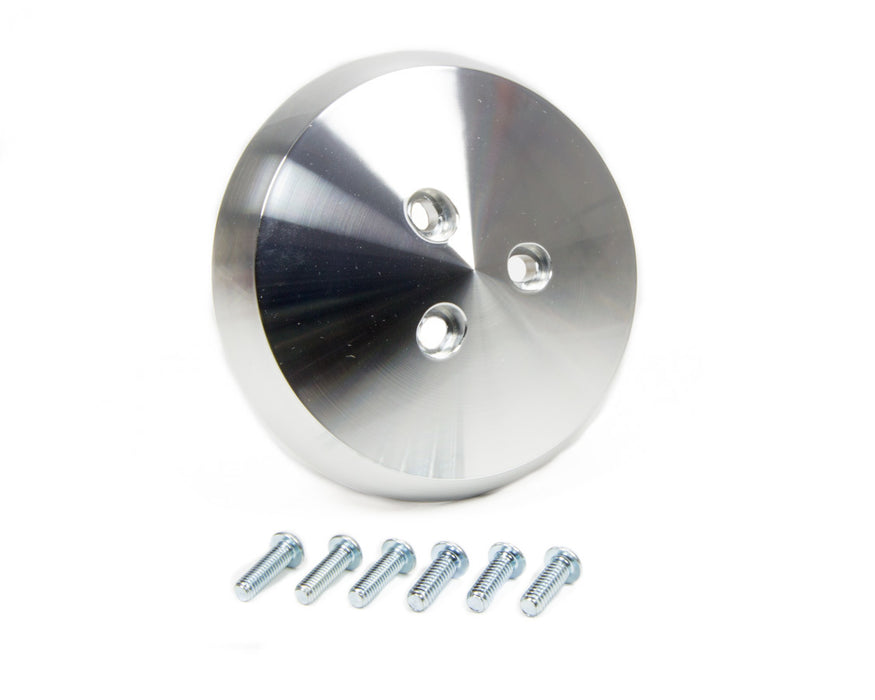 MARCH PERFORMANCE 394 A/C Compressor Clutch Cover Clear Powder coat