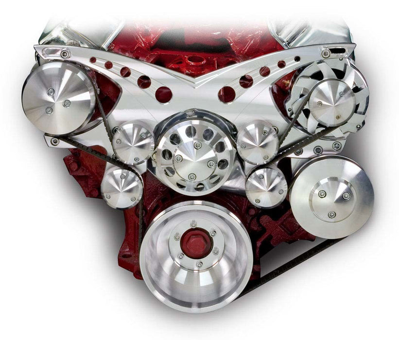 MARCH PERFORMANCE 40725 Track Pulley Set Chryslr 383/440/426