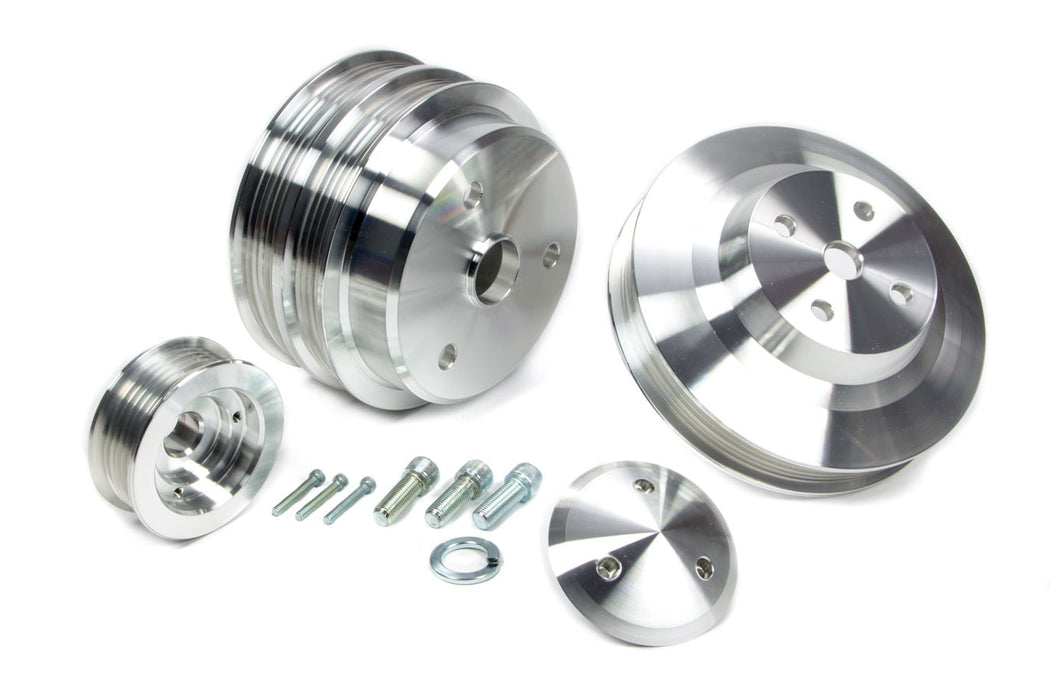 MARCH PERFORMANCE 6330 Serpentine Pulley Set 3 pc.