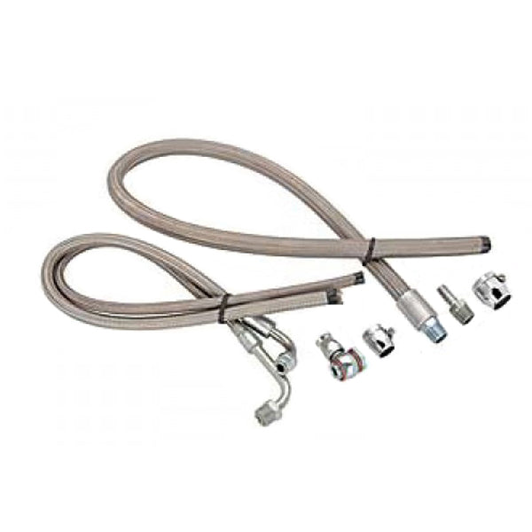 MARCH PERFORMANCE P3222 S/S Braided Power Steering Hose Kit