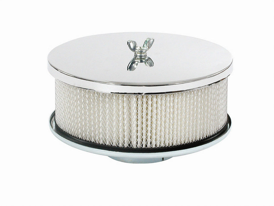 MR. GASKET 1490 2bbl Chrome Air Cleaner