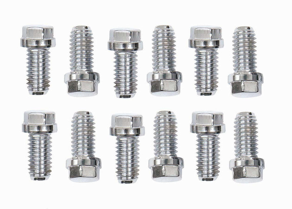 MR. GASKET 2210G 304 S/S Header Bolt Kit Hex Head 3/8-16x3/4