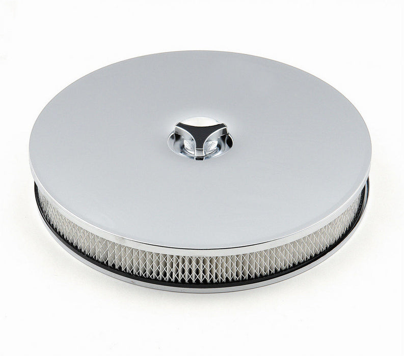 MR. GASKET 4339 14in Chrome Air Cleaner