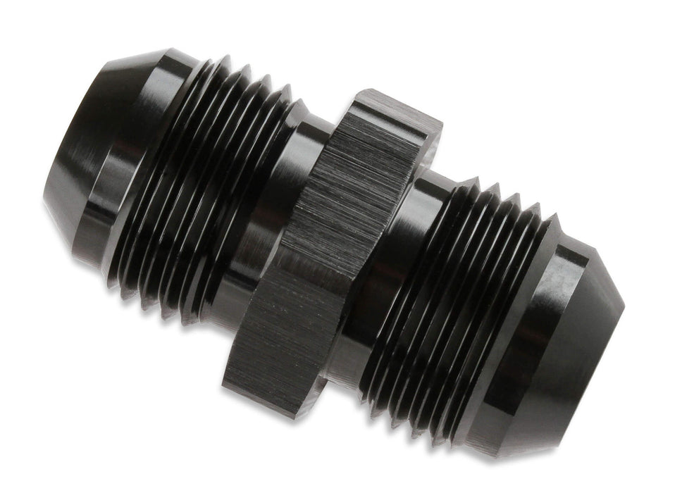 MR. GASKET 481508-BL 8an Male Union Fitting Black