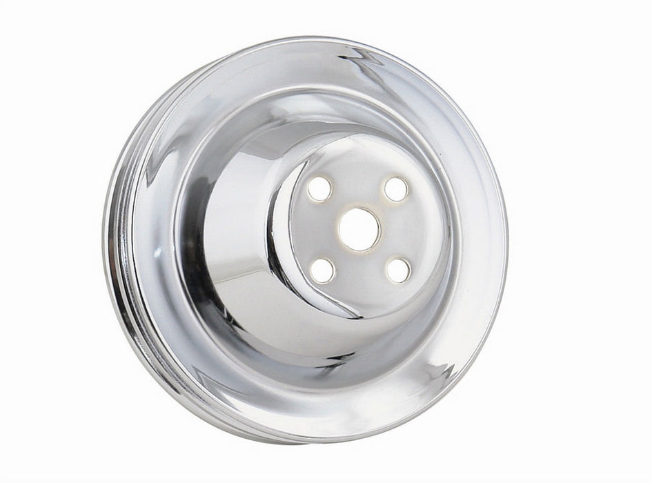 MR. GASKET 4971 Chrm.W-Pump Dbl.Pulley
