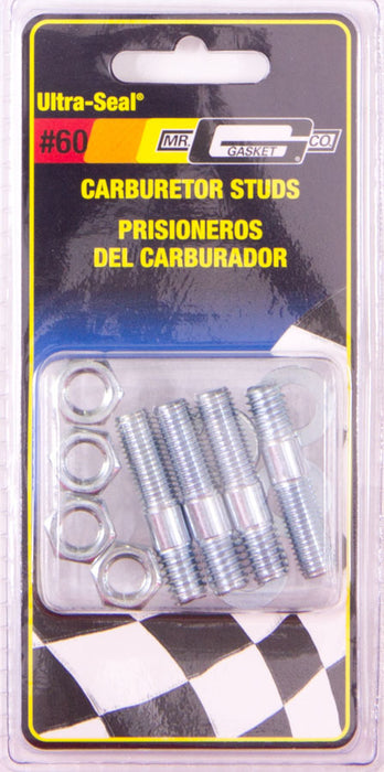 MR. GASKET 60 Carburetor Studs 1-1/2in