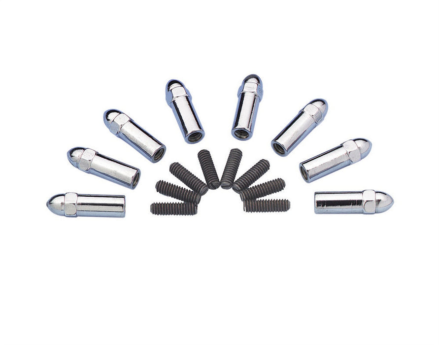 MR. GASKET 6304 Chrm Valv Cvr Acorn Nuts