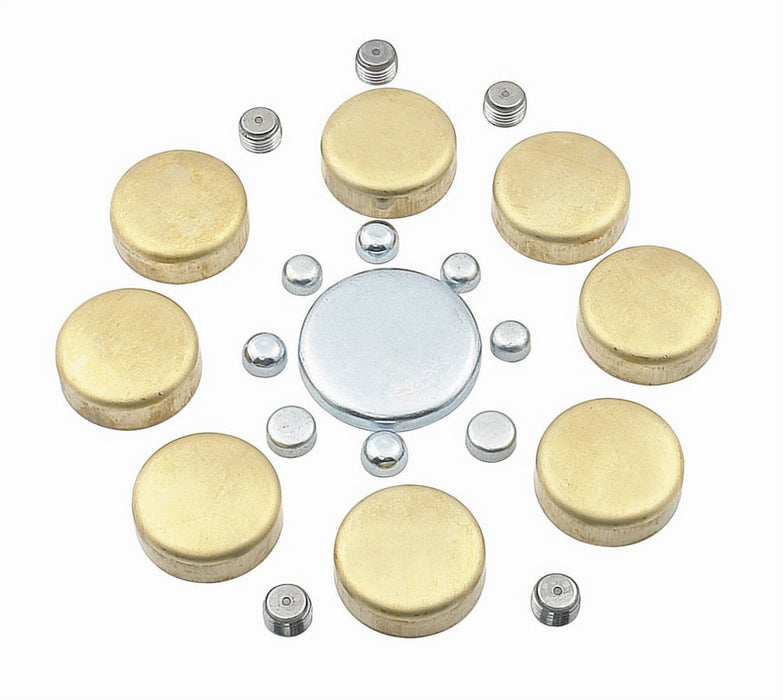 MR. GASKET 6481 SB Chvy Brass Freeze Plu