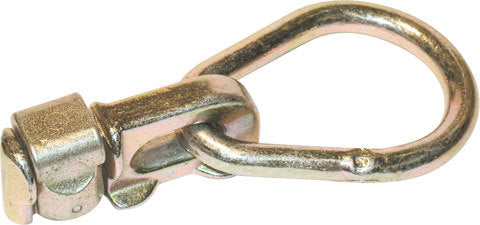 MACS CUSTOM TIE-DOWNS 310004 Double Stud Tie Down Ring w/Pear Shaped Ring