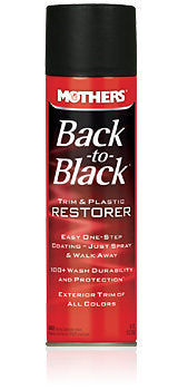 MOTHERS 06110 Back To Black Restorer 10oz. Aerosol