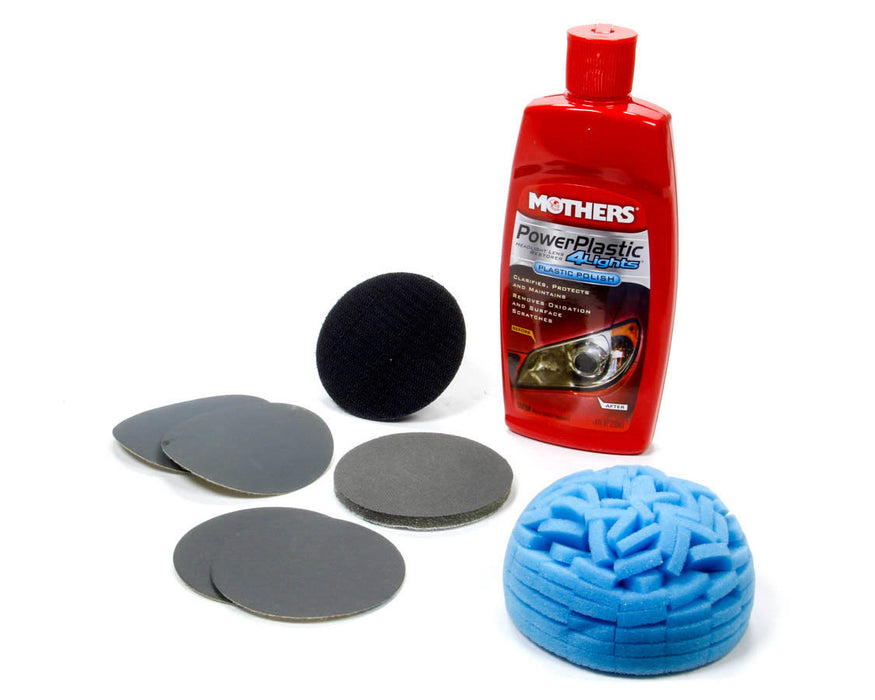 MOTHERS 07251 Powerball 4 Lights Headlight Restore Kit