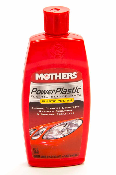 MOTHERS 08808 Power Plastic Cleaner/ Polish 8oz