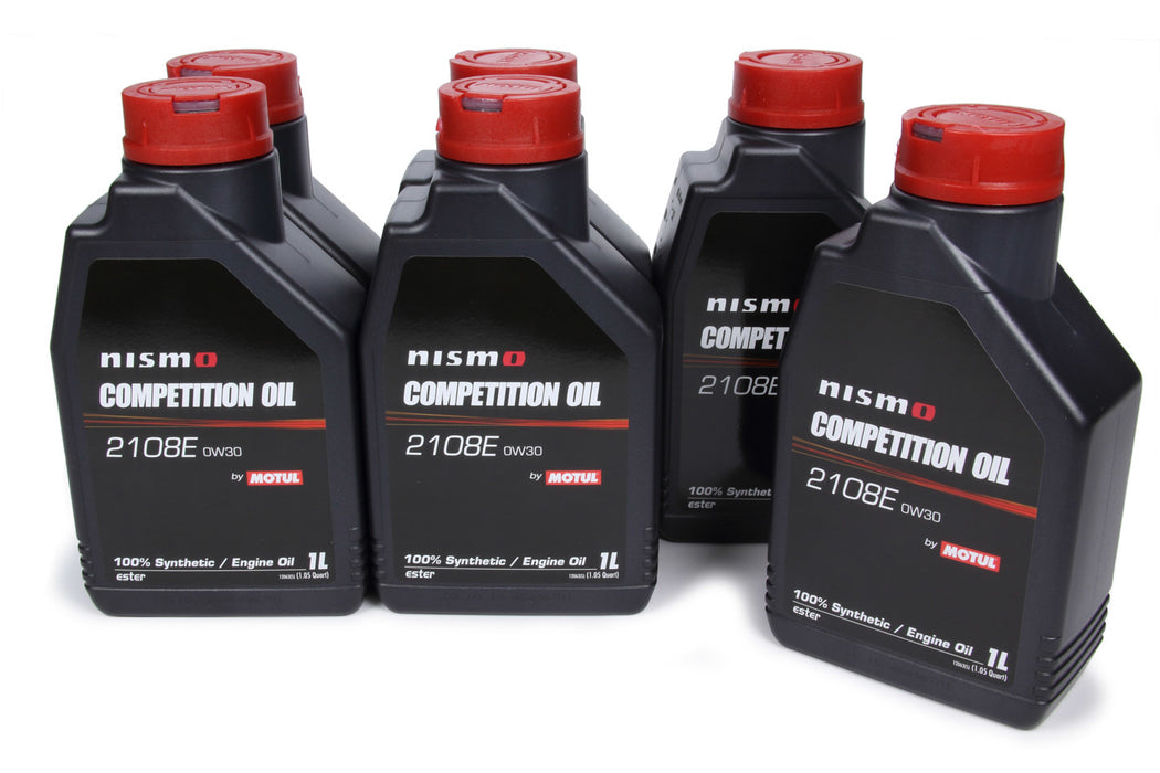 MOTUL USA 102497-6 Nismo Competition Oil 0w30 Case 6 x 1 Liter