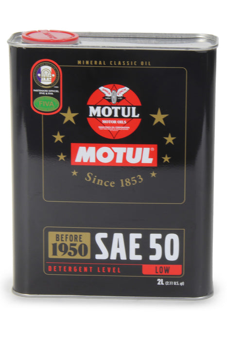 MOTUL USA 104510 Classic Oil SAE 50  2 Liter