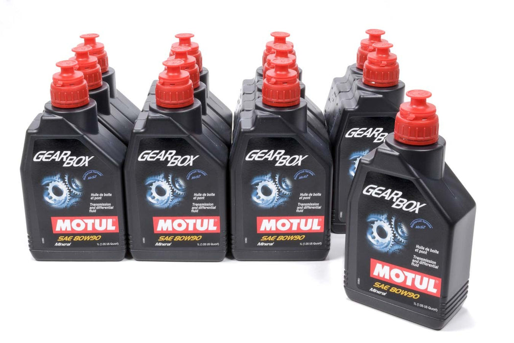MOTUL USA 105787-12 Gearbox Oil 80W90 GL4/ GL-5 12 x 1 Liter