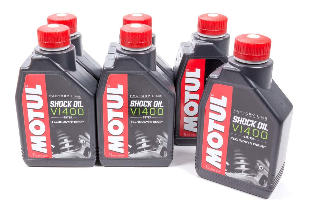 MOTUL USA 105923-6 Shock Oil Fluid 6X1 Liter