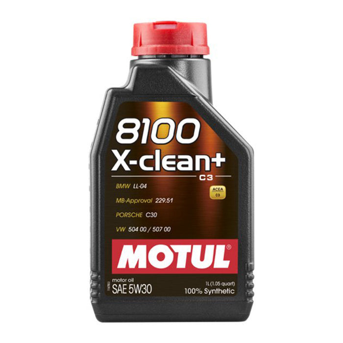 MOTUL USA 106376 8100 X-Clean+ 5w30 1 Liter