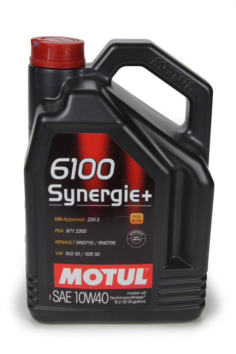 MOTUL USA 108647 6100 Synergie 10w40 Oil 5 Liters