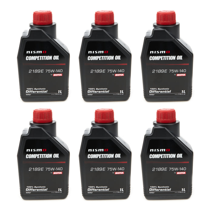 MOTUL USA 110535-6 Nismo Competition Oil 75w140 Case 6 x 1 Liter