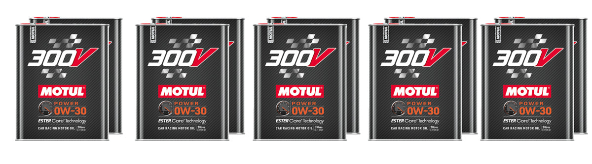 MOTUL USA 110856-10 300V Power Oil 0w30 Case 10 x 2 Liter