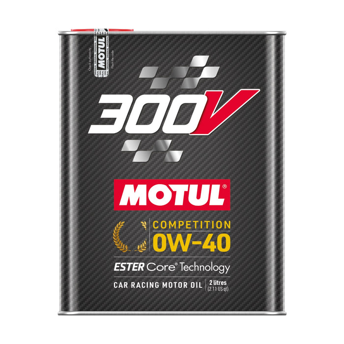 MOTUL USA 110857 300V Competition Oil 0w40 2 Liter