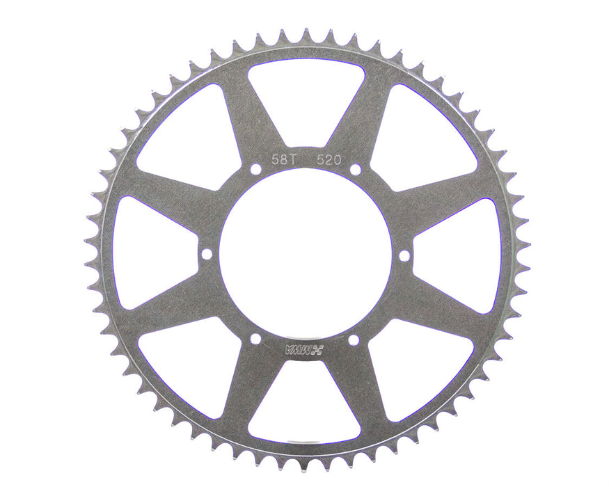 M AND W ALUMINUM PRODUCTS SP520-525-58T Rear Sprocket 58T 5.25 BC 520 Chain