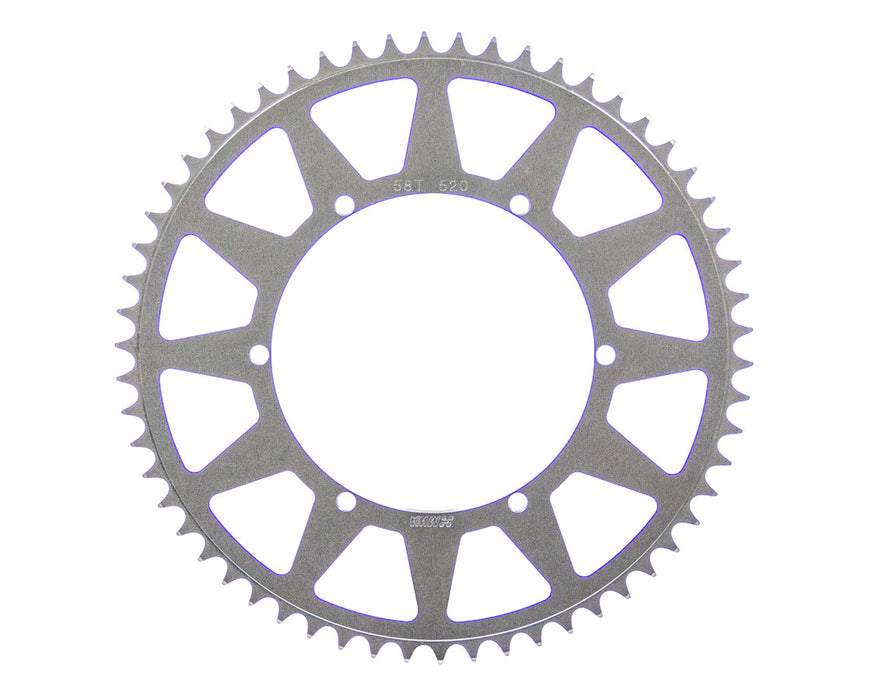 M AND W ALUMINUM PRODUCTS SP520-643-58T Rear Sprocket 58T 6.43 BC 520 Chain