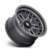 Fuel 1PC D66817907545 D668 17X9 5X5.0 MT-GNMTL -12MM - Truck Part Superstore