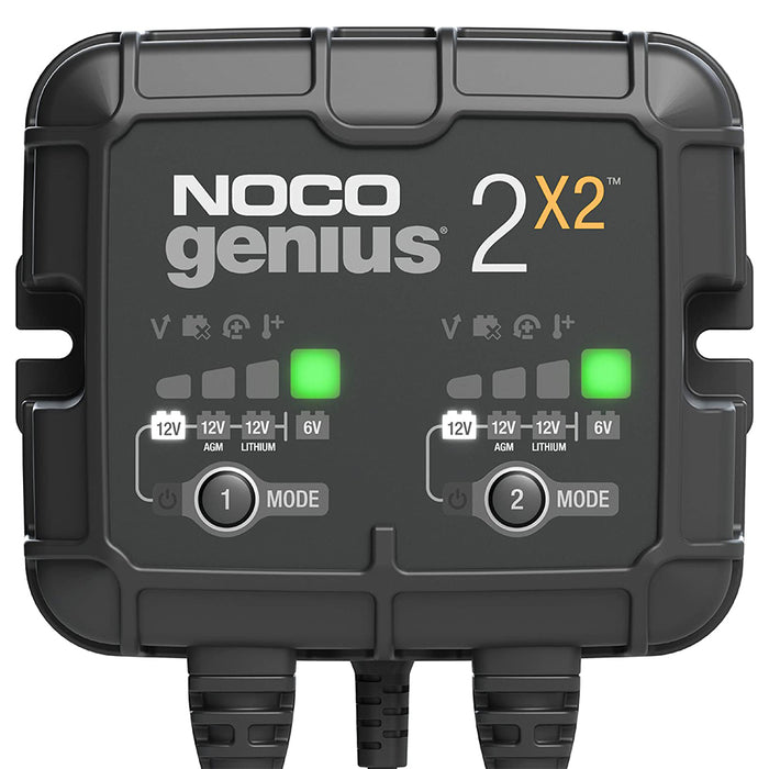 NOCO GENIUS2X2 Batter Charger 2-Bank 4 Amp