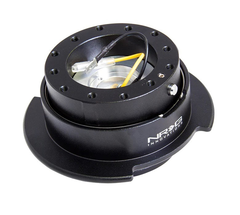 NRG INNOVATION SRK-250BK Steering Quick Release Kit 2.5 Black