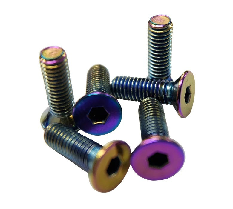 NRG INNOVATION SWS-100MC Screw Kit Steering Wheel Neochrome Conical
