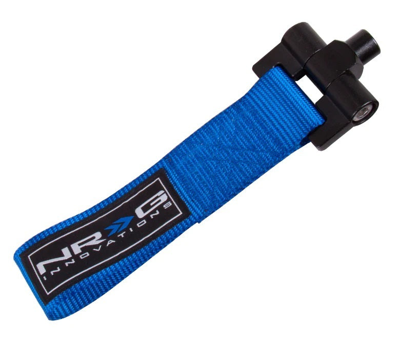 NRG INNOVATION TOW-207BL Tow Strap Track Blue Subaru WRX / STI 02-07