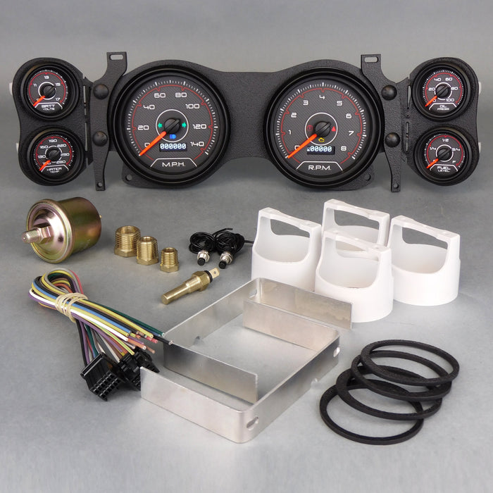 NEW VINTAGE USA 20670-01 Gauge Kit Camaro 70-78 CFR Red