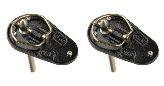 OMP RACING, INC. EB0-0490 Hood Pins Zinc Plated